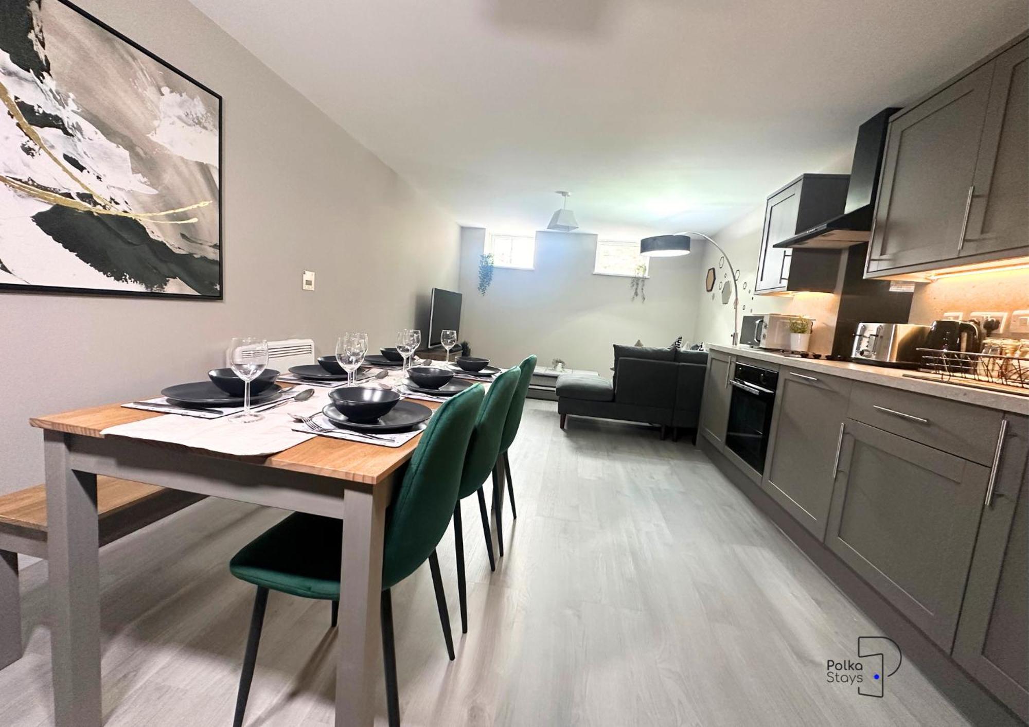 Hanley, Stoke - Modern Spacious Apartments By Polkastays 외부 사진