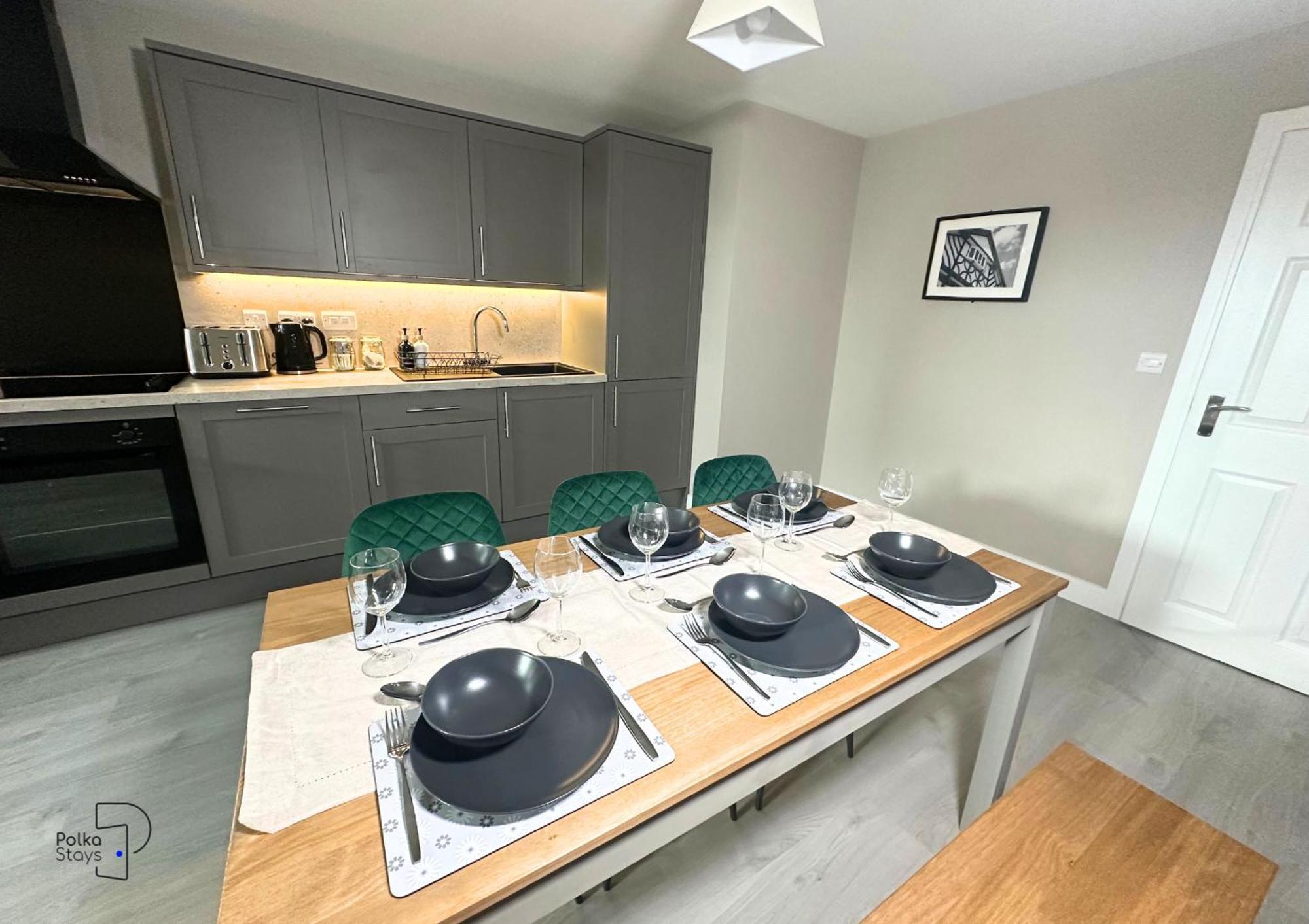 Hanley, Stoke - Modern Spacious Apartments By Polkastays 외부 사진